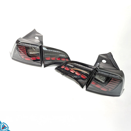 2017-2023 Tesla Model 3 & Model Y (MK1) GTS Style Sequential LED Tail Lights | Visions by E3Tuning