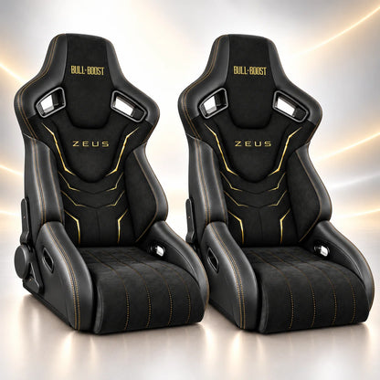 BULL BOOST ZEUS Collection The Throne Reclinable Racing Seats – Pair