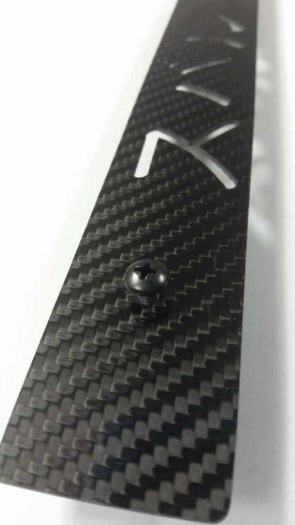 JDM V2 CARBON FIBER CNC'ed Front License Plate Delete for Subaru WRX Impreza STi