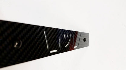 CARBON FIBER CNC'ed SHRUG Front License Plate Delete for Subaru WRX Impreza STi