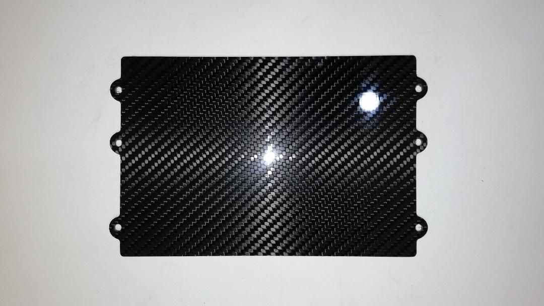 CARBON FIBER DELETE PANEL for 90-93 Mazda Miata Tombstone SURROUND Radio Bezel