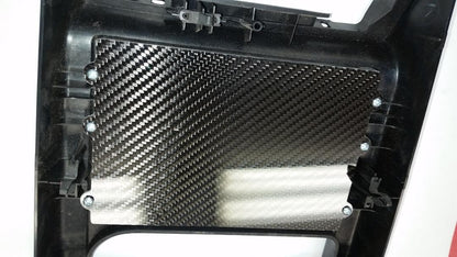 CARBON FIBER DELETE PANEL for 94-97 Mazda Miata Tombstone SURROUND Radio Bezel