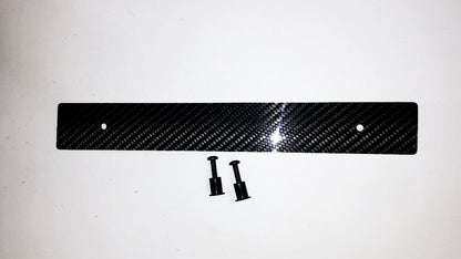 CARBON FIBER CNC'ed Front License Plate Delete for Subaru WRX Impreza STi