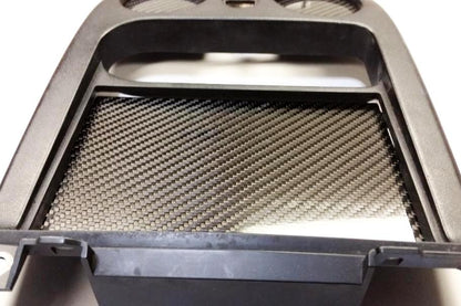 CARBON FIBER DELETE PANEL for 94-97 Mazda Miata Tombstone SURROUND Radio Bezel
