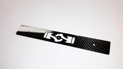 CARBON FIBER CNC'ed BOXER Front License Plate Delete for Subaru WRX Impreza STi