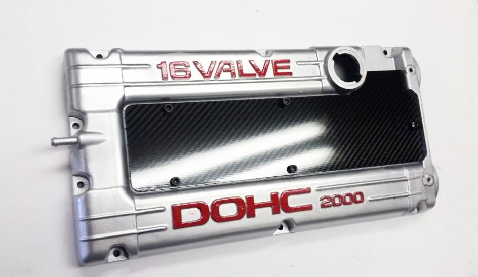 CARBON FIBER CUSTOM SPARK PLUG VALVE COVER FOR MITSUBISHI ECLIPSE 4G63