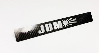 CARBON FIBER JDM SUNRISE Front License Plate Delete for Subaru WRX Impreza STi