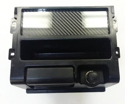 CARBON FIBER Single DIN Radio Stereo Console Off Plate Delete for Honda CRX 88-91
