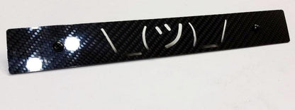 CARBON FIBER CNC'ed SHRUG Front License Plate Delete for Subaru WRX Impreza STi