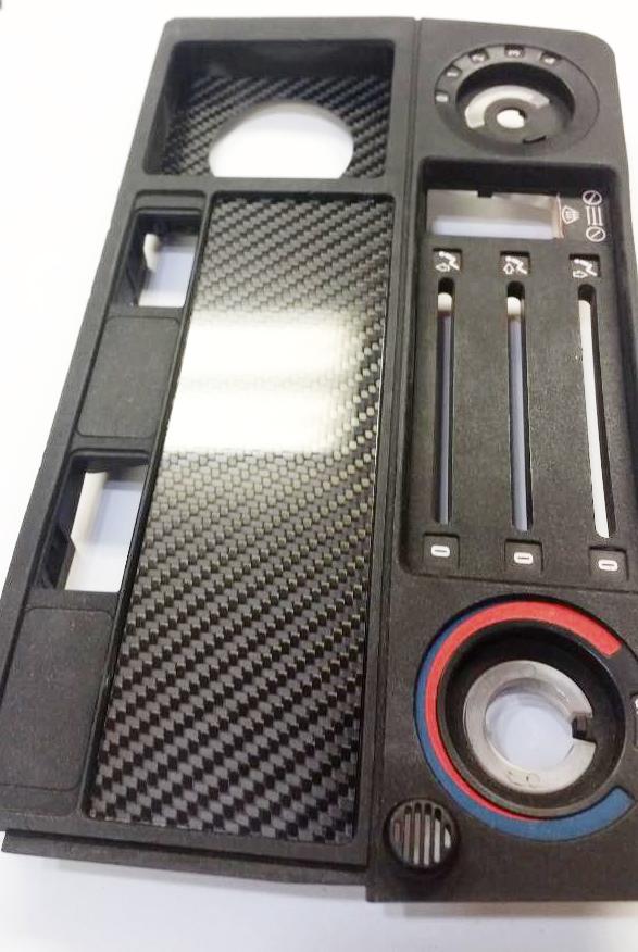 1984-1991 BMW E30 325i 3 Series Radio CARBON FIBER RADIO DELETE