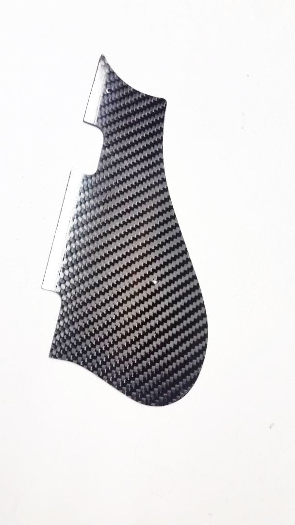 CARBON FIBER Custom Guitar Pickguard Fits Harmony Rocket 2 Pickups H54 H56