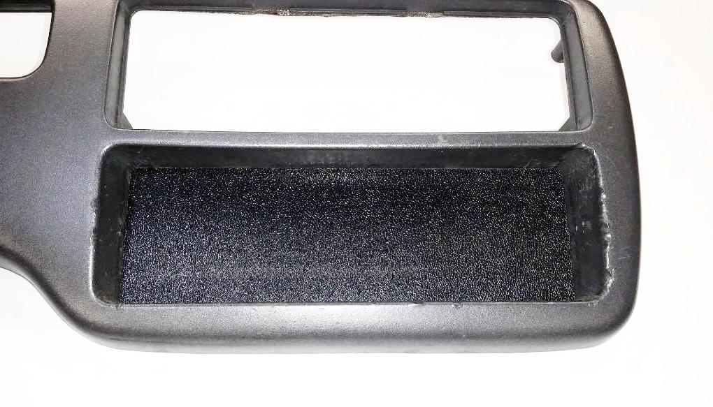 ABS Single DIN Radio Stereo Console Block Off Plate Delete for Honda EG