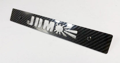 CARBON FIBER JDM SUNRISE Front License Plate Delete for Subaru WRX Impreza STi