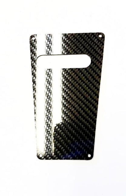 CARBON FIBER Custom Guitar tremolo backplate Cavity Cover Fits PRS SE Style