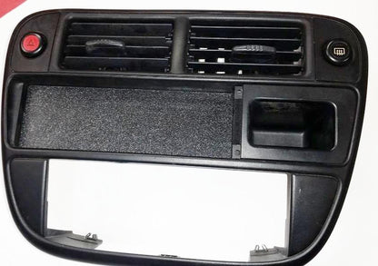 96-98 CIVIC RADIO ABS BLOCK OFF DELETE COVER PLATE HONDA CX DX HX LX EX