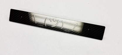 CARBON FIBER CNC'ed SHRUG Front License Plate Delete for Subaru WRX Impreza STi