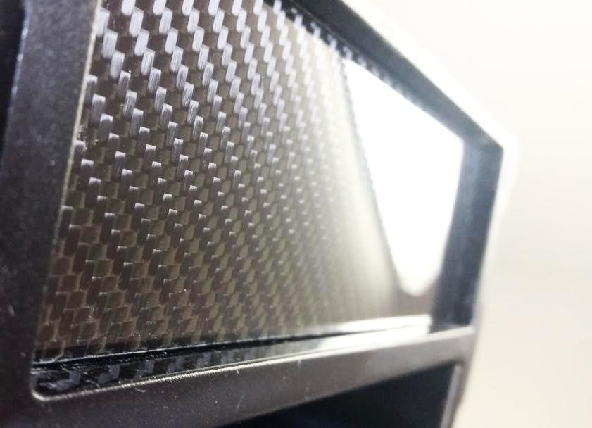 CARBON FIBER Single DIN Radio Stereo Console Off Plate Delete for Honda CRX 88-91