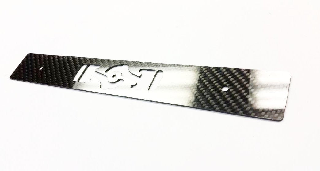 CARBON FIBER CNC'ed BOXER Front License Plate Delete for Subaru WRX Impreza STi