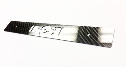 CARBON FIBER CNC'ed BOXER Front License Plate Delete for Subaru WRX Impreza STi