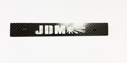 CARBON FIBER JDM SUNRISE Front License Plate Delete for Subaru WRX Impreza STi