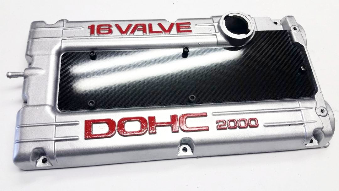 CARBON FIBER CUSTOM SPARK PLUG VALVE COVER FOR MITSUBISHI ECLIPSE 4G63