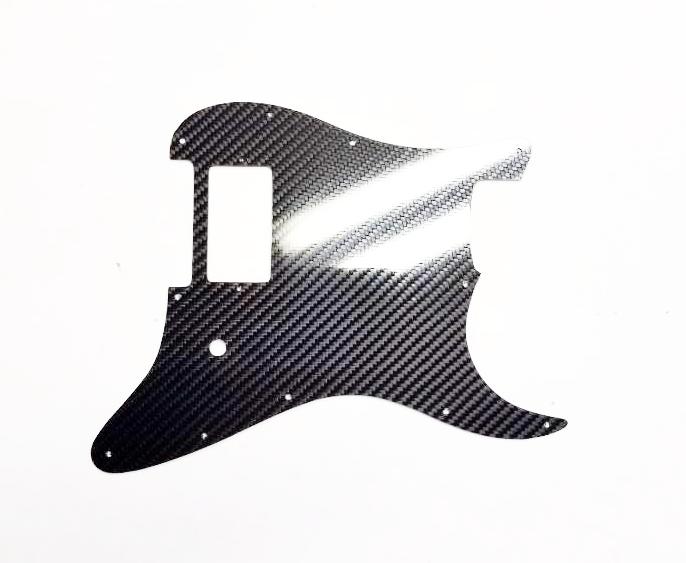 CARBON FIBER Guitar Single Humbucker Pickguard for Fender Stratocaster Strat