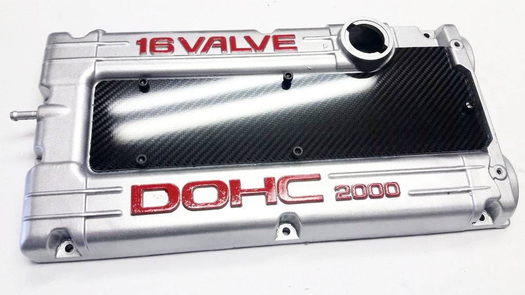 CARBON FIBER CUSTOM SPARK PLUG VALVE COVER FOR EAGLE TALON 4G63 95-98 ONLY