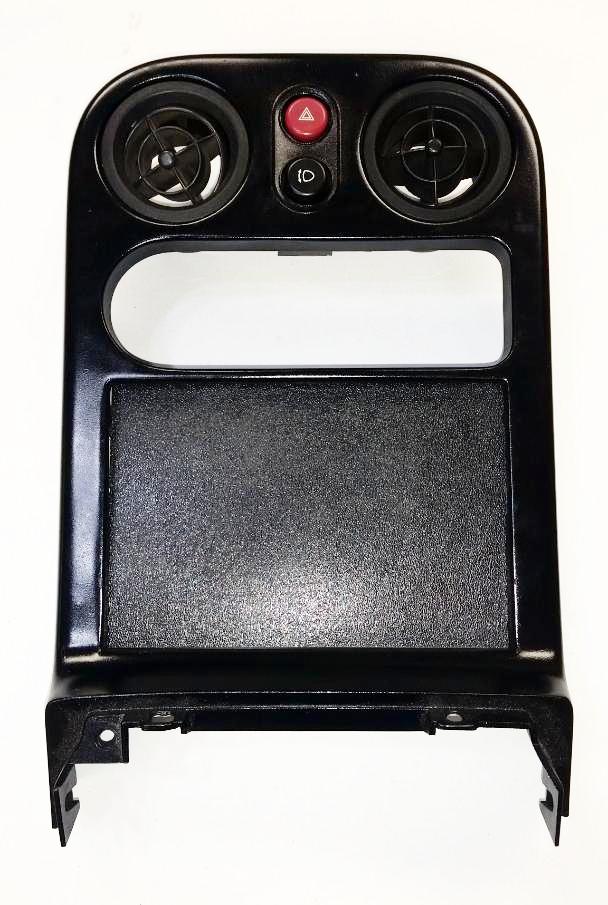 ABS DELETE PANEL for 90-93 Mazda Miata Tombstone SURROUND Radio Bezel