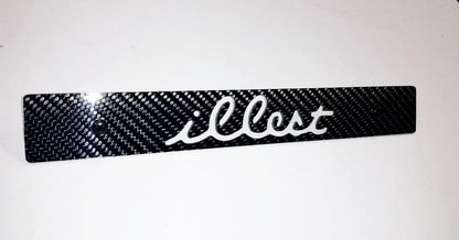 CARBON FIBER Illest CNC'ed Front License Plate Delete for Subaru WRX Impreza STi