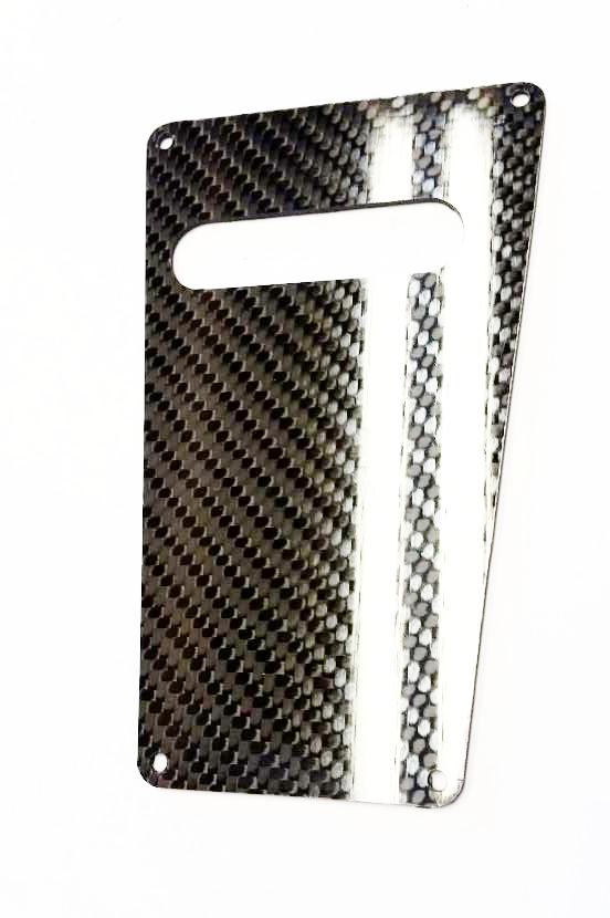 CARBON FIBER Custom Guitar tremolo backplate Cavity Cover Fits PRS SE Style