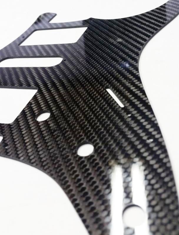 CARBON FIBER Pickguard for Fender® Stratocaster® Strat® USA MIM HSH 11-Hole