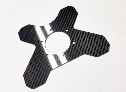 CARBON FIBER Steering Wheel Button Switch Plate for MOMO or 70mm bolt pattern
