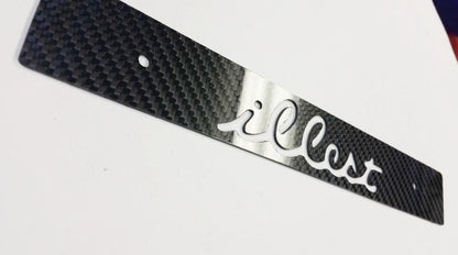 CARBON FIBER Illest CNC'ed Front License Plate Delete for Subaru WRX Impreza STi