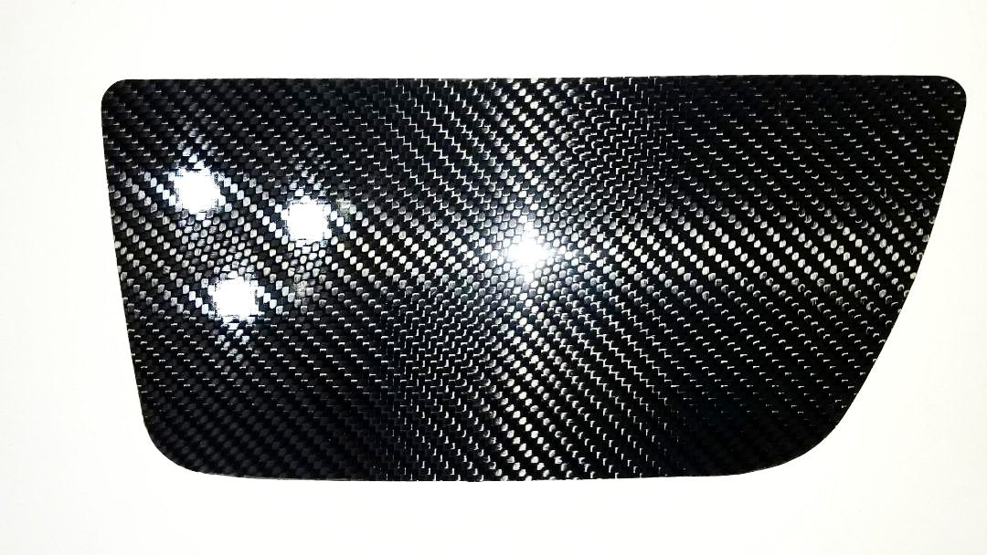 Acura RSX FIBER 02-06 CARBON RADIO DASH TRIM PANEL BEZEL STEREO SURROUND DELETE