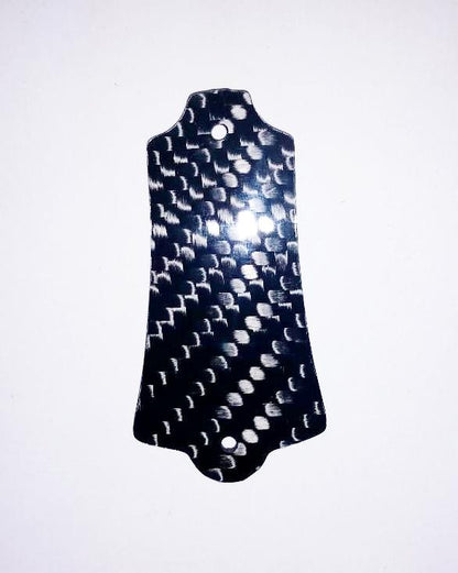 CARBON FIBER CNC'ed Blank Truss Rod Cover for Guild guitars