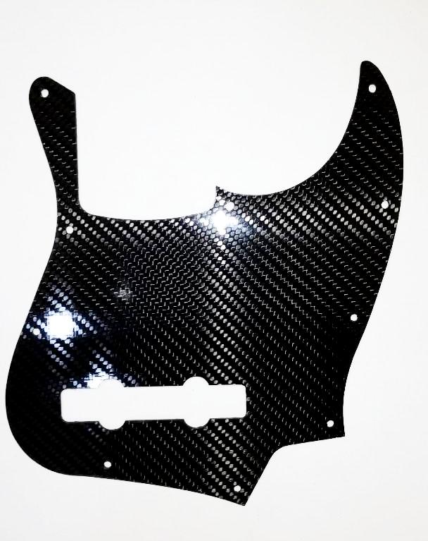 CARBON FIBER Replacement Guitar Pickguard For Fender Jazz Bass 5 String JB