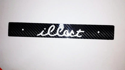 CARBON FIBER Illest CNC'ed Front License Plate Delete for Subaru WRX Impreza STi