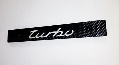 CARBON FIBER CNC'ed TURBO Front License Plate Delete for Subaru WRX Impreza STi