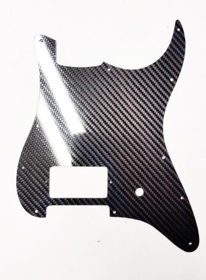 CARBON FIBER Guitar Single Humbucker Pickguard for Fender Stratocaster Strat