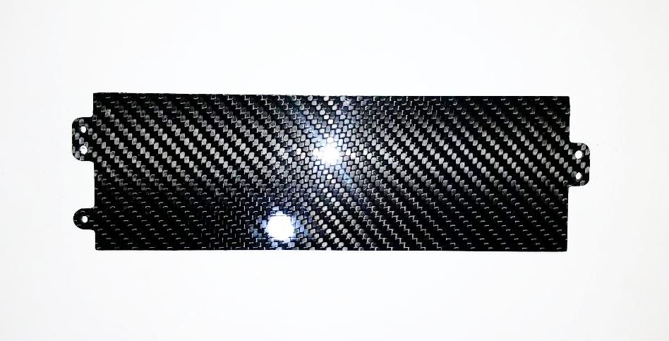 CARBON FIBER Honda CRX 1988-1991 Climate Control Delete Plate AC Heater Panel