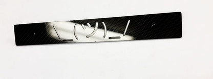 CARBON FIBER CNC'ed SHRUG Front License Plate Delete for Subaru WRX Impreza STi
