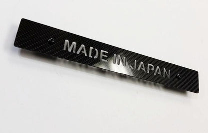CARBON FIBER "MADE IN JAPAN" Front License Plate Delete for Subaru WRX Impreza STi