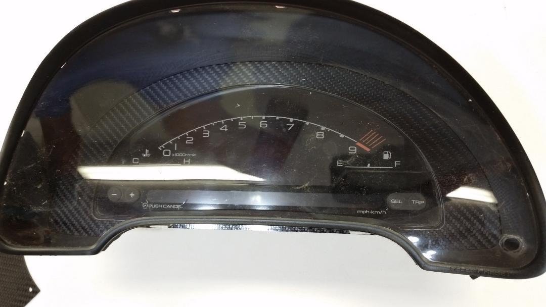 CARBON FIBER S2K AP1 AP2 Cluster Swap Conversion Bezel fits Acura for RSX