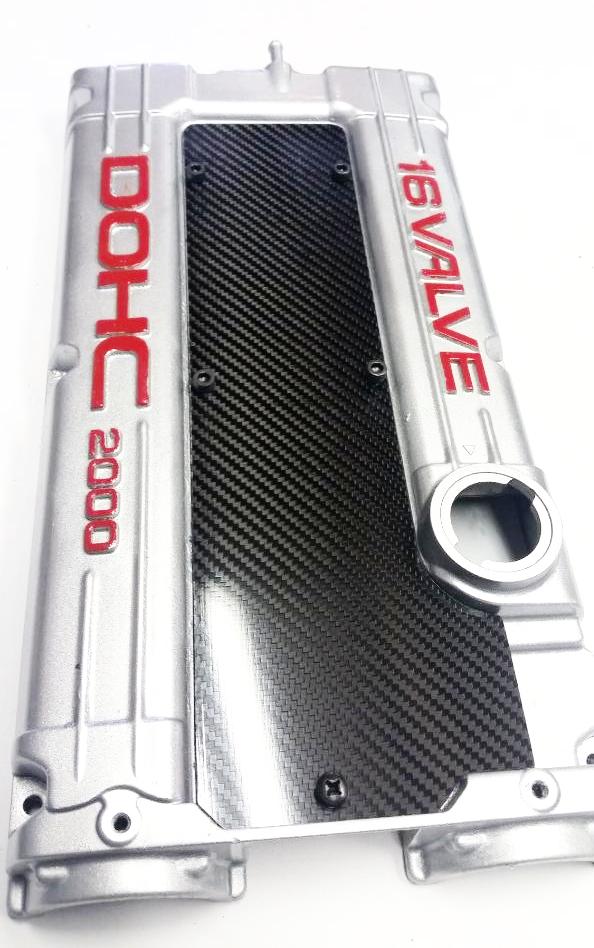 CARBON FIBER CUSTOM SPARK PLUG VALVE COVER FOR EAGLE TALON 4G63 95-98 ONLY