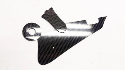 NEW CARBON FIBER Pickguard Truss & Ring Kit For Gibson Les Paul P90 pickup