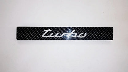 CARBON FIBER CNC'ed TURBO Front License Plate Delete for Subaru WRX Impreza STi