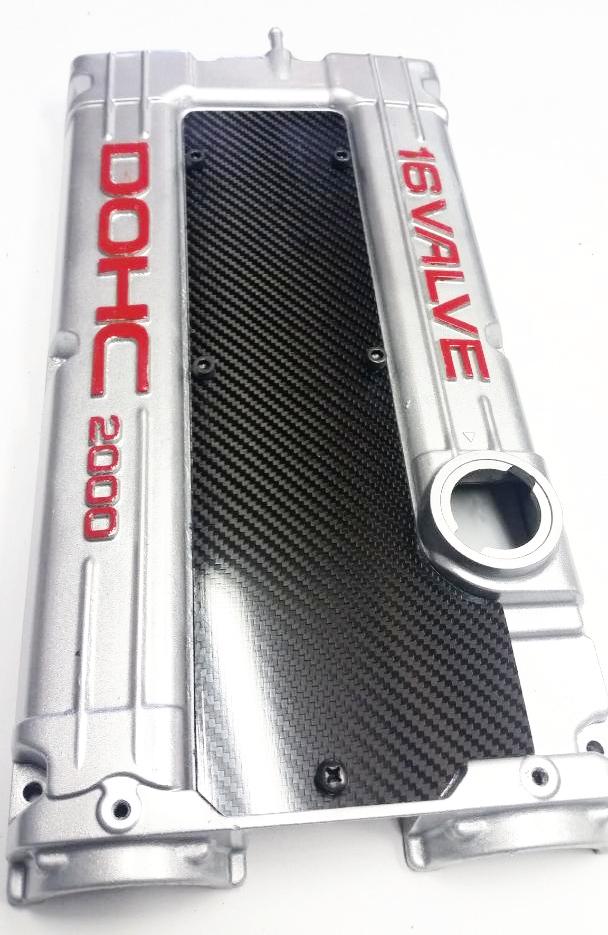 CARBON FIBER CUSTOM SPARK PLUG VALVE COVER FOR MITSUBISHI ECLIPSE 4G63