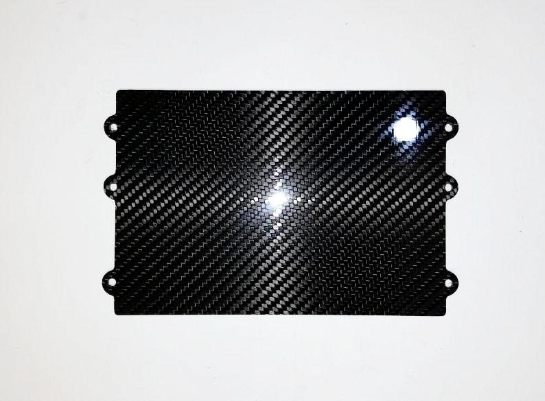 CARBON FIBER DELETE PANEL for 90-93 Mazda Miata Tombstone SURROUND Radio Bezel