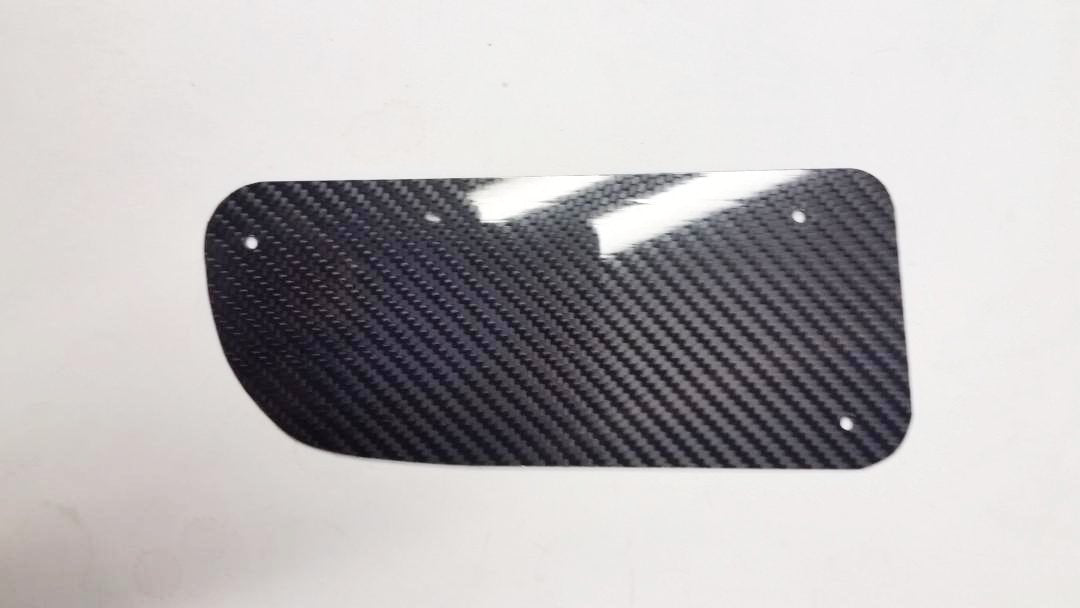 CARBON FIBER Honda Civic EG EG6 Front Bumper JDM Air Duct DELETE PANEL for 92-95 Honda Civic