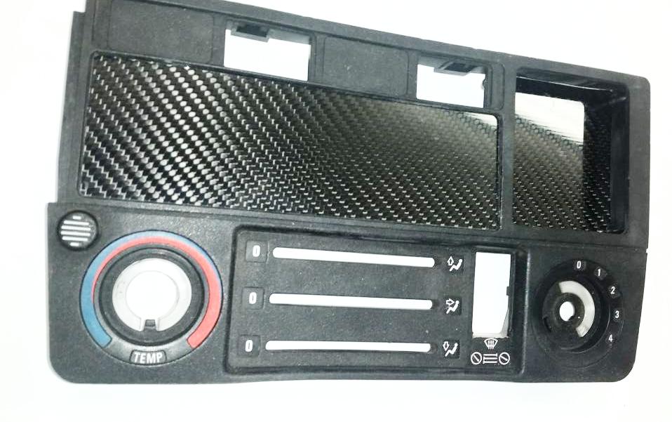 1984-1991 BMW E30 325i 3 Series Radio CARBON FIBER RADIO DELETE